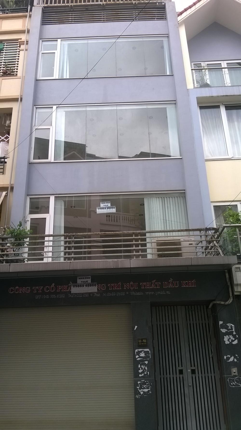 Cho thuê nhà Ngụy Như Kon Tum, 50m x 4 tầng, 15 triệu/tháng.
