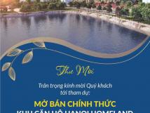 Mở bán đợt cuối 50 căn hộ dự án Hà Nội Homeland 1,1 tỷ/căn ngay cầu chui Nguyễn Văn Cừ Mở bán đợt cuối 50 căn hộ dự án Hà Nội Homeland 1,1 tỷ/căn ngay cầu chui Nguyễn Văn Cừ