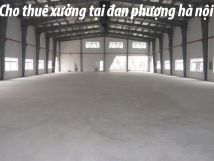 Cho thuê kho, nhà xưởng, đất tại Đan Phượng, Hà Nội, diện tích 1210m2, giá 40 nghìn/m²/tháng Cho thuê kho, nhà xưởng, đất tại Đan Phượng, Hà Nội, diện tích 1210m2, giá 40 nghìn/m²/tháng