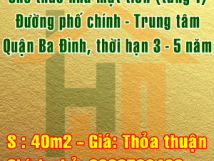 Cho thuê cửa hàng mặt phố Nguyễn Trường Tộ, Quận Ba Đình Cho thuê cửa hàng mặt phố Nguyễn Trường Tộ, Quận Ba Đình