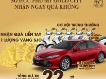 Tặng Ngay 1 Lượng Vàng SJC chỉ Có ở Phú Mỹ Gold City Tặng Ngay 1 Lượng Vàng SJC chỉ Có ở Phú Mỹ Gold City
