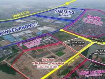 Đất nền KĐT ngay Samsung Bắc Ninh, chỉ từ 11 triệu/m2 sổ đỏ lâu dài. Đất nền KĐT ngay Samsung Bắc Ninh, chỉ từ 11 triệu/m2 sổ đỏ lâu dài.